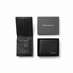 Contrast Stitch Coin Wallet